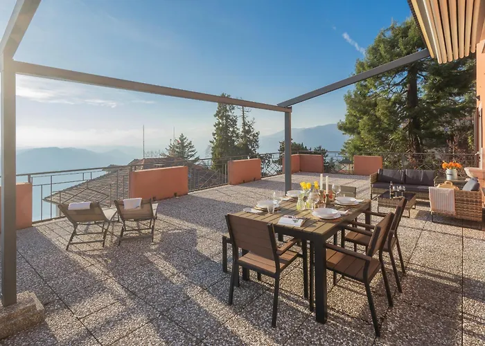 Sunset Terrace Loft - View On By Rent * Brunate
