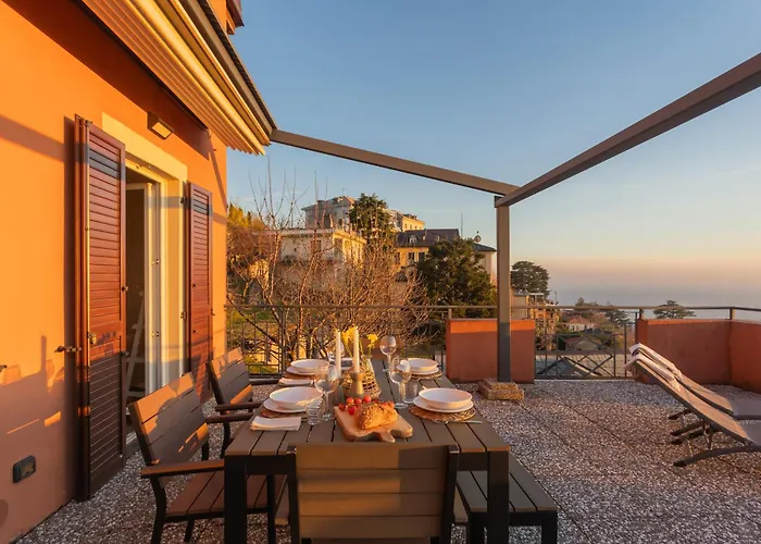 Apartament Sunset Terrace Loft - View On By Rent Brunate
