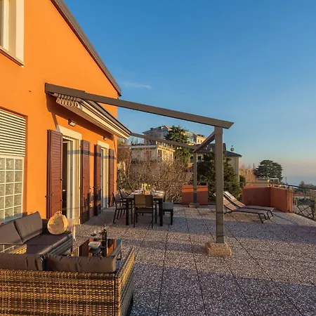 דירה Sunset Terrace Loft Best View By Rent All Como
