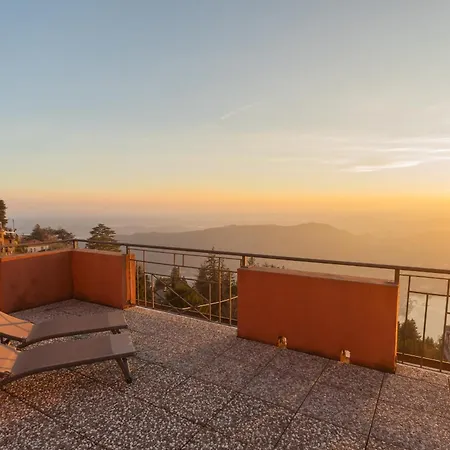 דירה Sunset Terrace Loft Best View By Rent All Como