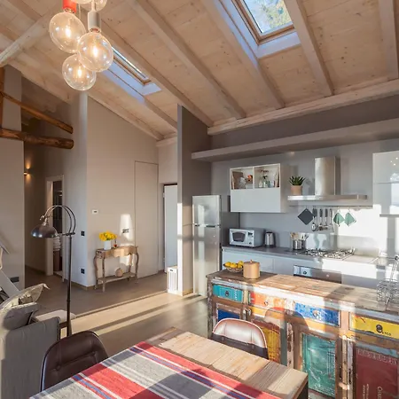 Sunset Terrace Loft View By Rent Brunate