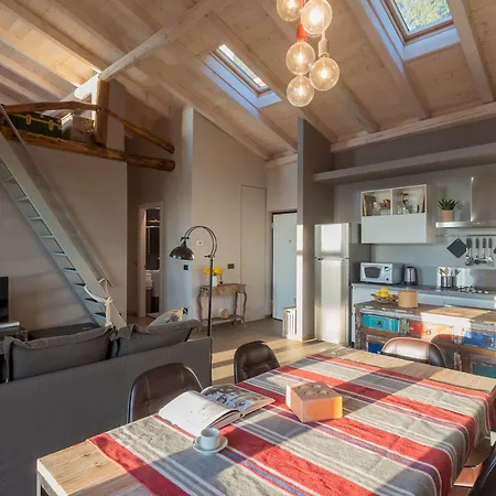 Sunset Terrace Loft View By Rent Brunate