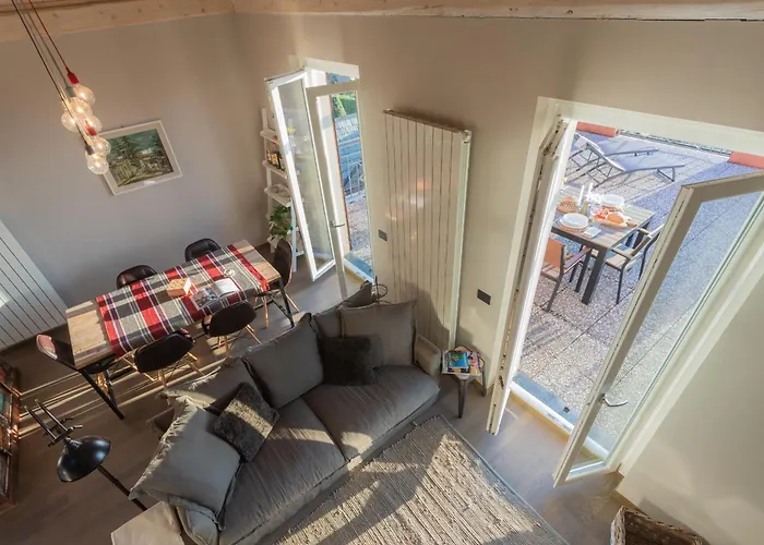 Lejlighed Sunset Terrace Loft - View On By Rent Brunate