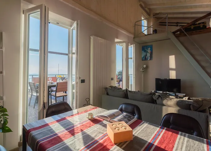 Sunset Terrace Loft - View On By Rent Brunate